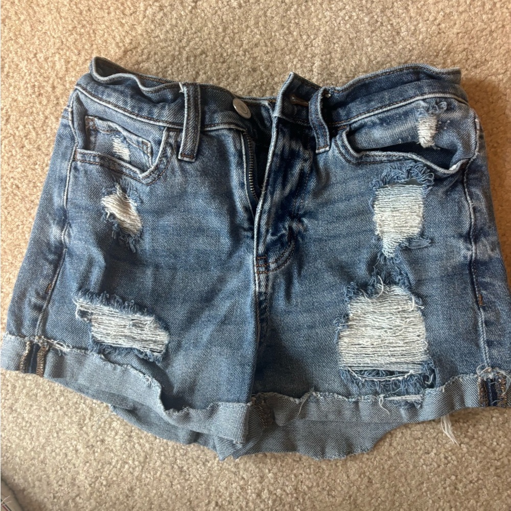 SO Light Blue Denim Shorts